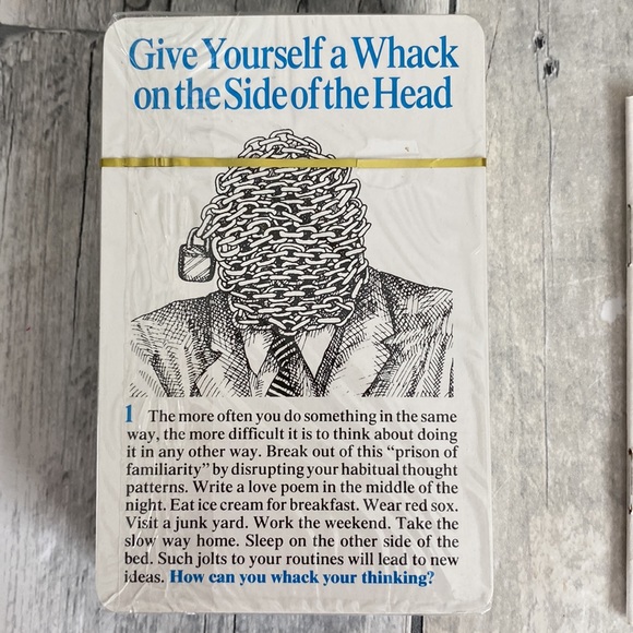 Roger von Oech's Creative Wack Pack (Sealed) - Picture 8 of 8